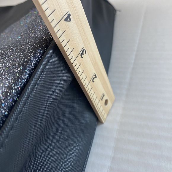 Jimmy choo parfums tote bag Black With Bottom Glitter Brand New Large Tote - Picture 10 of 10